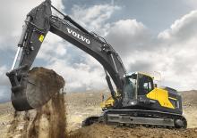 क्रॉलर एक्सकेवेटर Volvo EC480EL