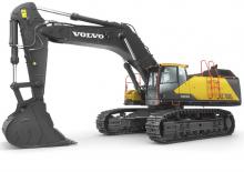 क्रॉलर एक्सकेवेटर Volvo EC750E