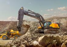क्रॉलर एक्सकेवेटर Volvo EC750E