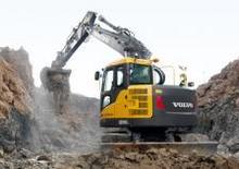 क्रॉलर एक्सकेवेटर Volvo ECR145CL