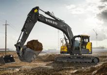 क्रॉलर एक्सकेवेटर Volvo ECR235EL