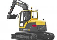 क्रॉलर एक्सकेवेटर Volvo ECR88 Plus