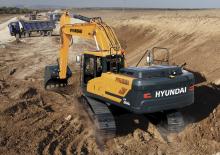 क्रॉलर एक्सकेवेटर Hyundai HX260NL