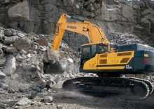 क्रॉलर एक्सकेवेटर Hyundai HX520L