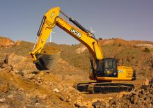 क्रॉलर एक्सकेवेटर JCB JS330 LC