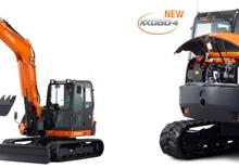 क्रॉलर एक्सकेवेटर Kubota KX080-3