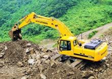 क्रॉलर एक्सकेवेटर Hyundai R 360 LC 7