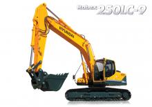 क्रॉलर एक्सकेवेटर Hyundai R250LC-9