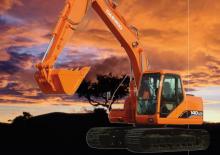 क्रॉलर एक्सकेवेटर Doosan Solar 155 LC-V