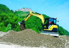 क्रॉलर एक्सकेवेटर Yanmar VIO 80 U
