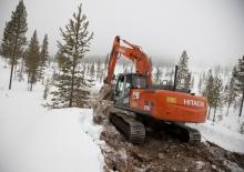 क्रॉलर एक्सकेवेटर Hitachi ZX 250 LC-3