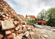 क्रॉलर एक्सकेवेटर Hitachi ZX 460 LCH
