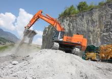 क्रॉलर एक्सकेवेटर Hitachi ZX 470 LCH-3