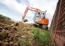 क्रॉलर एक्सकेवेटर Hitachi ZX 85 US