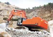 क्रॉलर एक्सकेवेटर Hitachi ZX 870 LCH-3