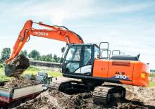 क्रॉलर एक्सकेवेटर Hitachi ZX210-6