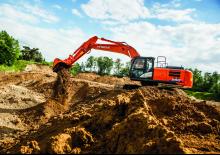 क्रॉलर एक्सकेवेटर Hitachi ZX250LCN-6