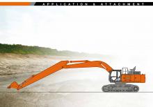 क्रॉलर एक्सकेवेटर Hitachi ZX470LCH-5B TYPE 16