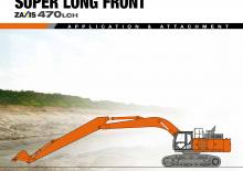 क्रॉलर एक्सकेवेटर Hitachi ZX470LCH-5B TYPE 20