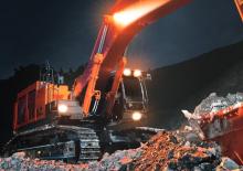 क्रॉलर एक्सकेवेटर Hitachi ZX870-5G