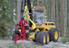 हार्वेस्टर Caterpillar 580