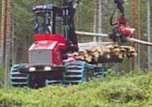 हार्वेस्टर Valmet 801 Combi