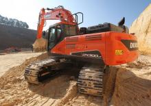 इलेक्ट्रिक क्रॉलर एक्सकेवेटर Doosan DX300NLC-5