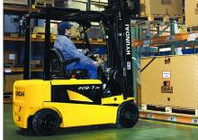 इलेक्ट्रिक फोर्कलिफ्ट Hyundai 16 B 7