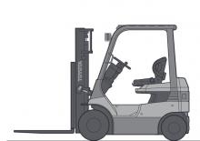 इलेक्ट्रिक फोर्कलिफ्ट Toyota 7 FBJ 35