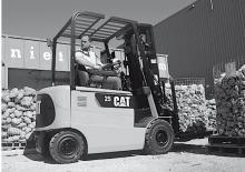 इलेक्ट्रिक फोर्कलिफ्ट Caterpillar EP20K PAC