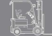 इलेक्ट्रिक फोर्कलिफ्ट Clark EPX 20 s ac