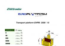 इंडस्ट्रियल होइस्ट Electroelsa EHPM 2500/15