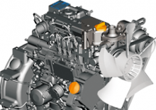 इंजन Yanmar 3TNV74F