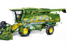 कंबाइन हार्वेस्टर John Deere C 670 i