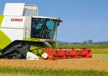 कंबाइन हार्वेस्टर कटरबार Claas Cerio 560