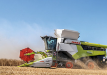 कंबाइन हार्वेस्टर कटरबार Claas Cerio 620
