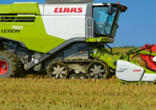 कंबाइन हार्वेस्टर कटरबार Claas Cerio 680