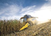 कंबाइन हार्वेस्टर मेज़ पिकर New Holland NH 980CF 6R 75