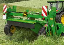 कंडीशनर के साथ ट्रेल्ड मोवर डिस्क John Deere 635