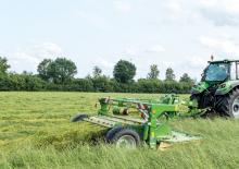 कंडीशनर के साथ ट्रेल्ड मोवर डिस्क Krone EasyCut 3210 CV