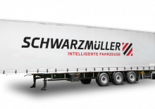 कर्टन साइड / टार्पॉलिन सेमी ट्रेलर Schwarzmüller 3-axle mega sliding tarpaulin platform semitrailer - coil