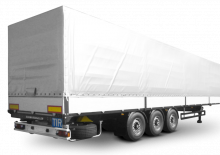 कर्टन साइड / टार्पॉलिन सेमी ट्रेलर Schwarzmüller 3-axle ultralight platform semitrailer