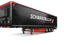कर्टन साइड / टार्पॉलिन सेमी ट्रेलर Schwarzmüller 3-axle ultralight sliding tarpaulin platform semitrailer - paper rolls