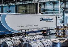 कर्टन साइड / टार्पॉलिन सेमी ट्रेलर Krone SDP 27 eLCQ4-CS