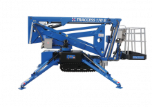 क्रॉलर आर्टिकुलेटिंग बूम लिफ्ट France Elévateur TR 170