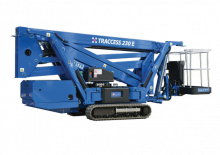 क्रॉलर आर्टिकुलेटिंग बूम लिफ्ट France Elévateur TR 230 E