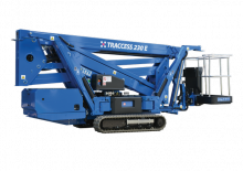 क्रॉलर आर्टिकुलेटिंग बूम लिफ्ट France Elévateur TR 230