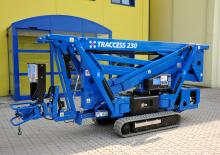 क्रॉलर आर्टिकुलेटिंग बूम लिफ्ट CTE Traccess 230 Winch