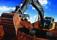 क्रॉलर एक्सकेवेटर John Deere Construction 210G