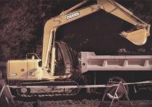 क्रॉलर एक्सकेवेटर John Deere Construction 80C